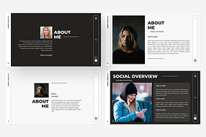 Media Kit Google Slides Template