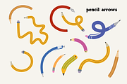 ARTISTIC ARROWS (100 illustrations), an Object Illustration by Bonfloret Studio (Thumbnail 8 of 10)