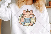 Coquette Denim Pumpkin Halloween, an Illustration by Craft Nest (Thumbnail 2 of 6)
