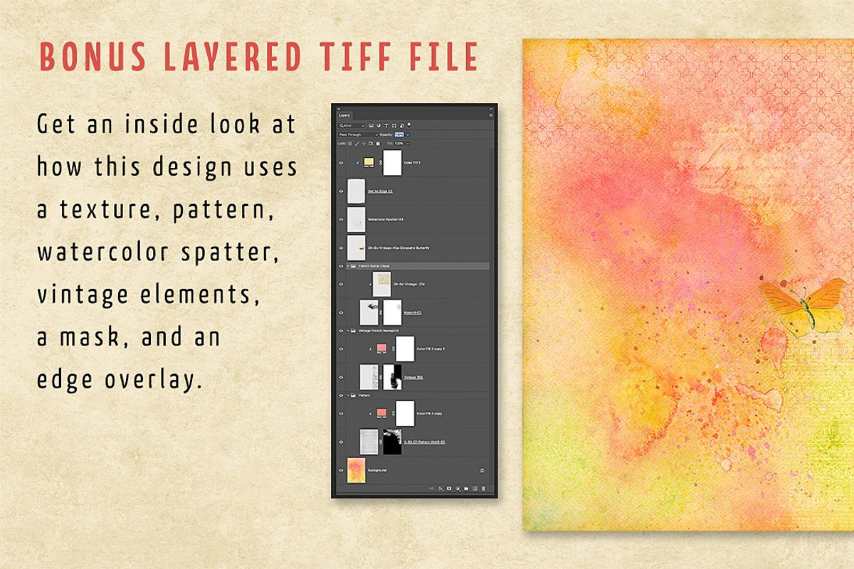 The Complete Inspiration Collection, a Texture Graphic by French Kiss Collections (Photo 32 of 33)