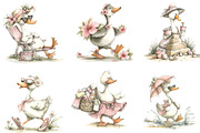 Beach Summer Goose PNG, a Seasonal Illustration by Designking (Thumbnail 3 of 5)