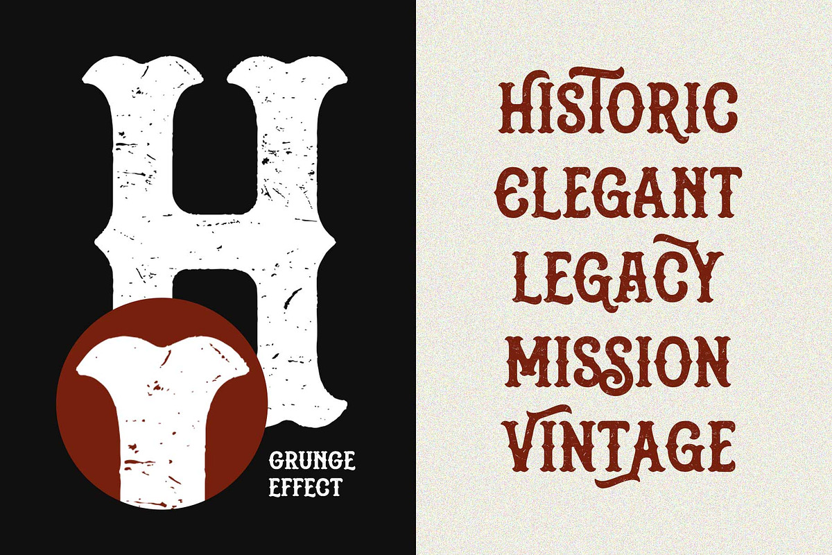 Gashroad - Vintage Style, a Font by Arterfak Project (Photo 12 of 13)
