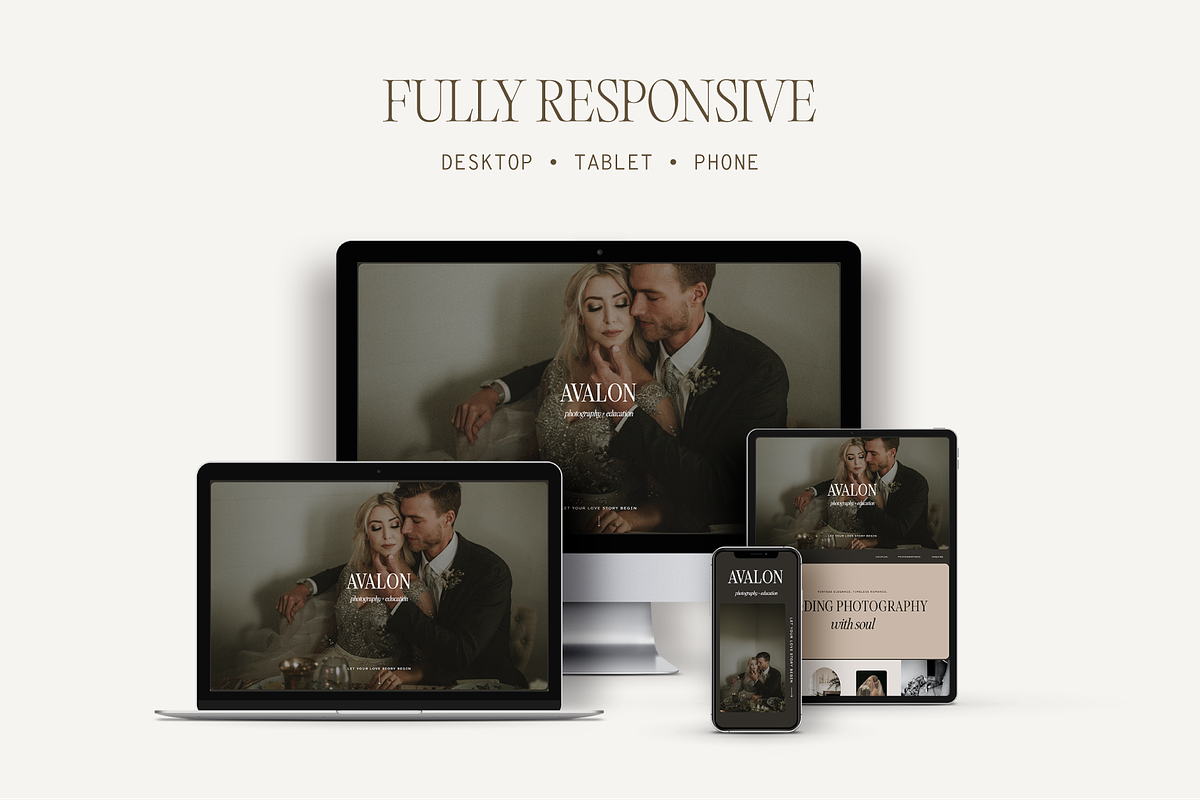 Avalon Showit Website Template, a Websites & App Template by Lovendear Design (Photo 3 of 4)