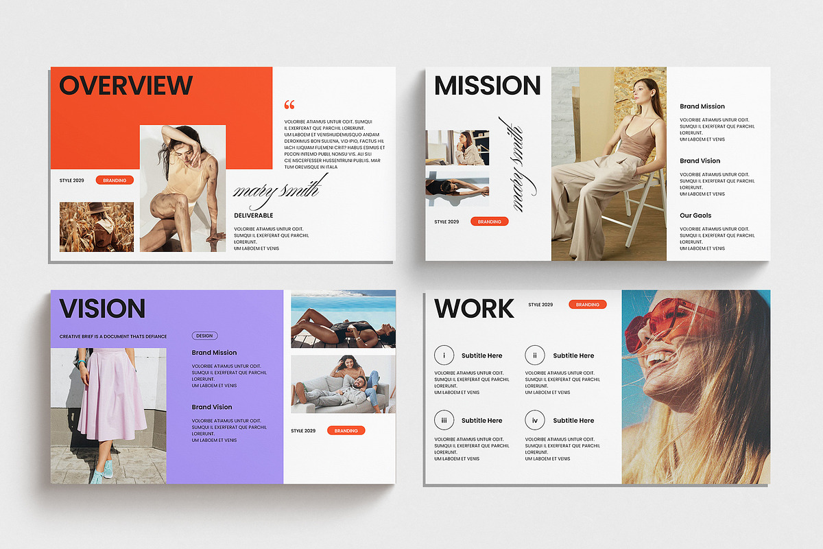 Marketing Campaign Presentation, a Presentation Template by E-Type (Photo 3 of 5)