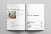Minimal Interior Design Template, a Brochure Template by E-Type (Thumbnail 2 of 7)
