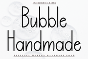 Bubble Handmade, a Sans Serif Font by FreshTypeINK (Thumbnail 1 of 8)