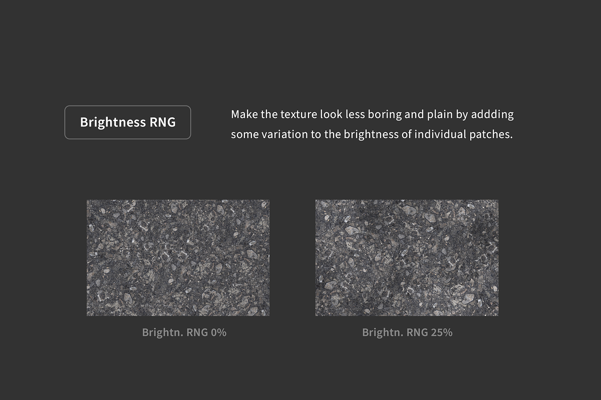 Repetition Reducer (random. Texture), a Plug-in Add-On by h3design (Photo 6 of 7)