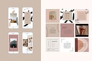 Modern Art Instagram Template Bundle, a Social Media Template by Brighten Made (Thumbnail 2 of 4)