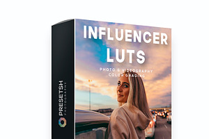 Influencer LUTs For Color Grad