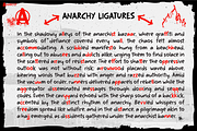 ANARCHY, a Font by Pinisi ART (Thumbnail 8 of 10)
