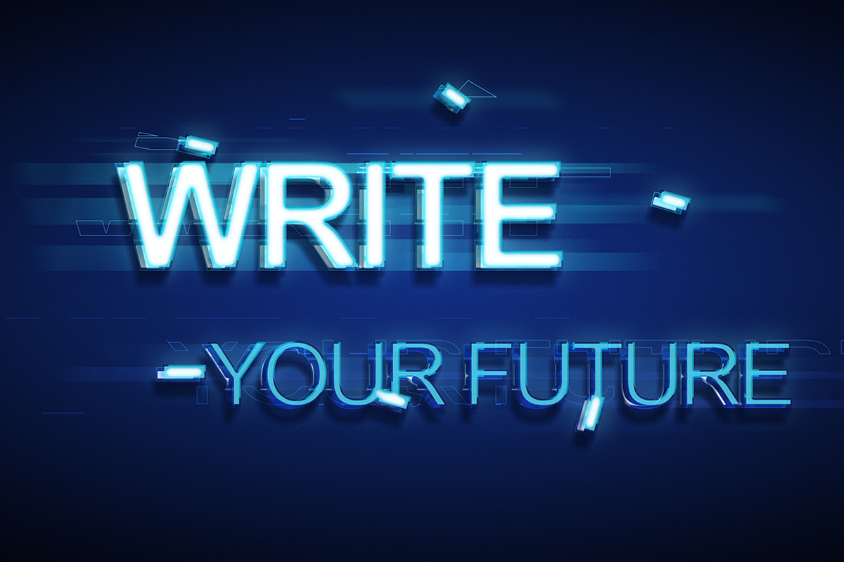 Glitch Text Effect, a Layer Style Add-On by Evlogiev Studio (Photo 11 of 11)