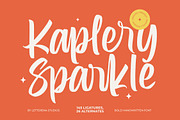 Kaplery Sparkle Bold Handwritten, a Script Font by Letterena Studios Script (Thumbnail 1 of 20)