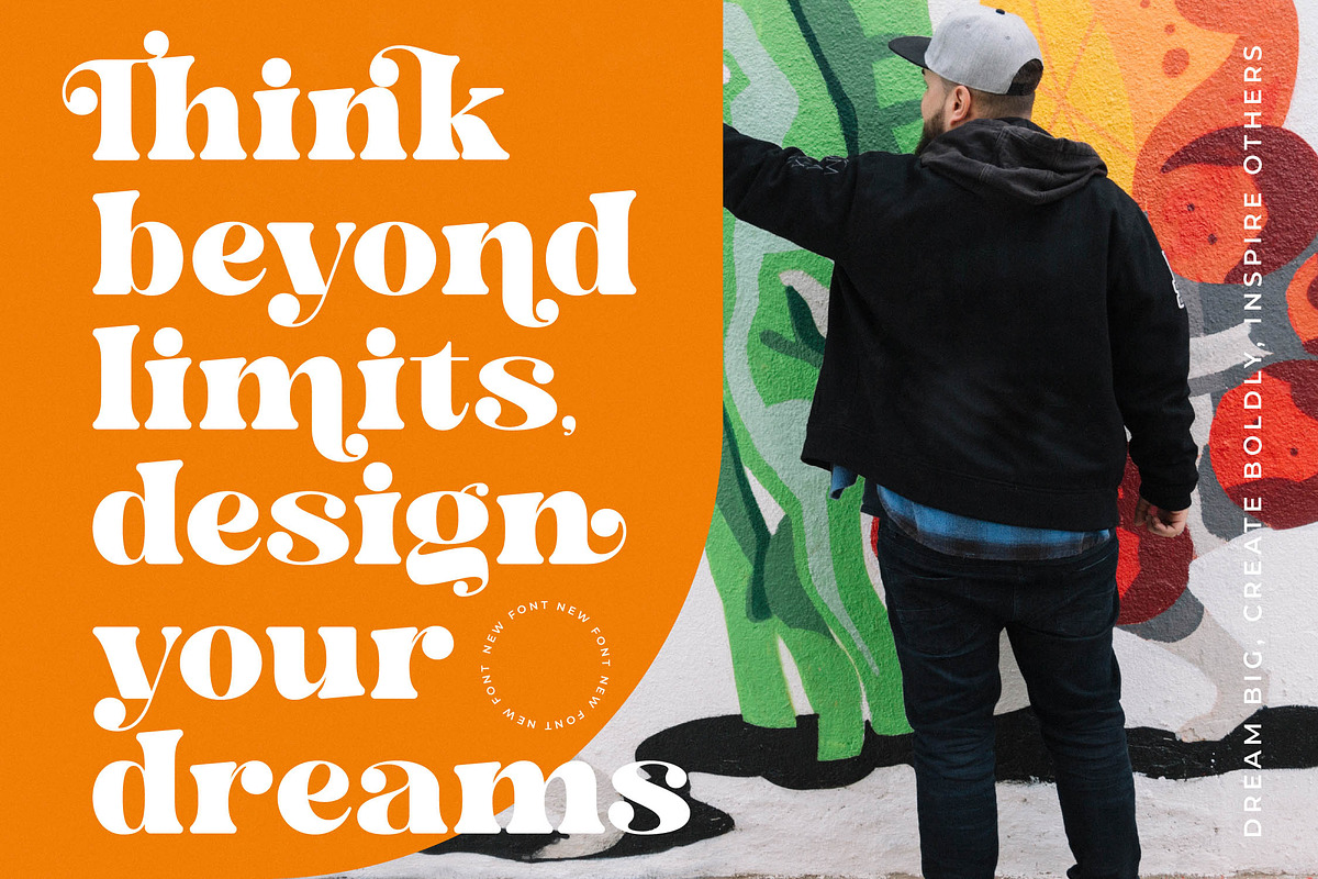Bright Fresh Bold Retro Serif, a Serif Font by timelesstype.co (Photo 12 of 20)