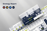 Strategy Report - Canva PPT GS KEY, a Presentation Template by JetzTemplates (Thumbnail 1 of 6)