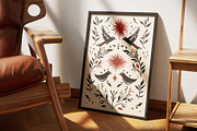Folk Birds Bundle, a Decorative Illustration by Mariia Kovalchuk (Thumbnail 4 of 9)