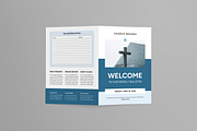 Church Bulletin Template, a Brochure Template by Leaflove (Thumbnail 3 of 5)