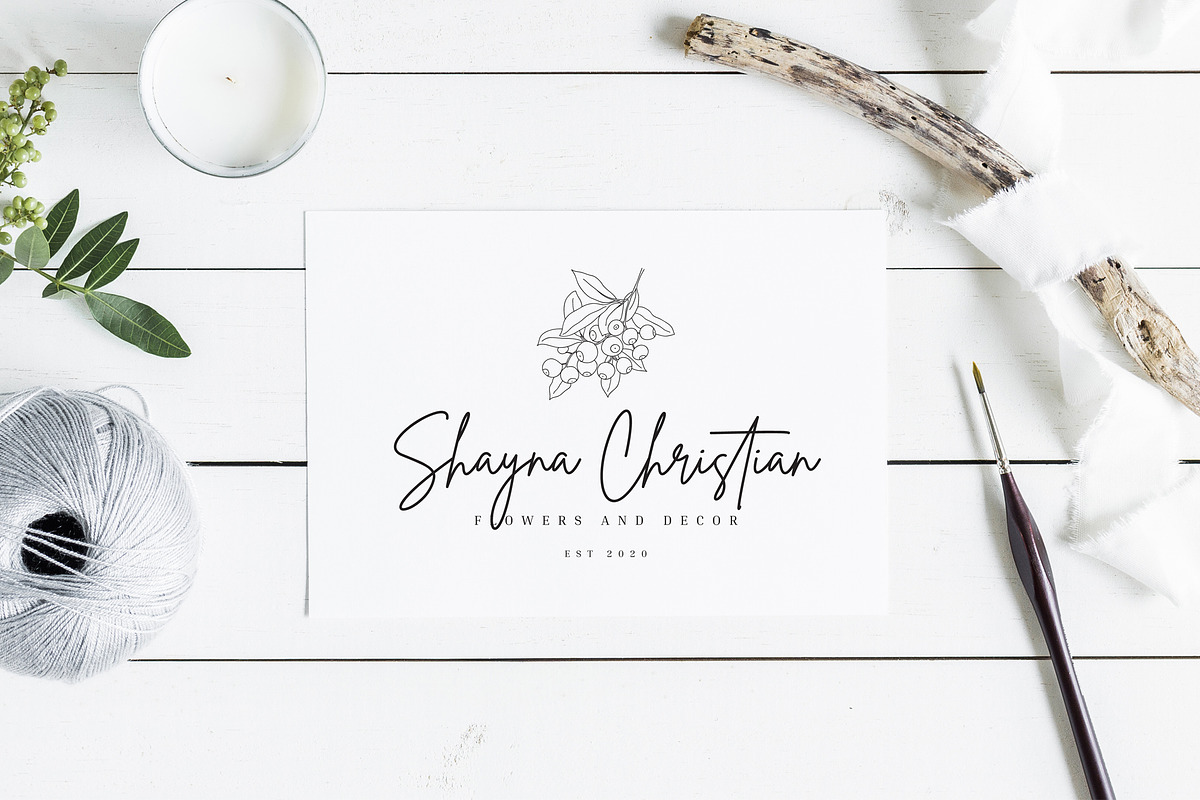 Trending Feminine Logo Bundle V02, a Branding & Logo Template by XpertgraphicD (Photo 20 of 22)