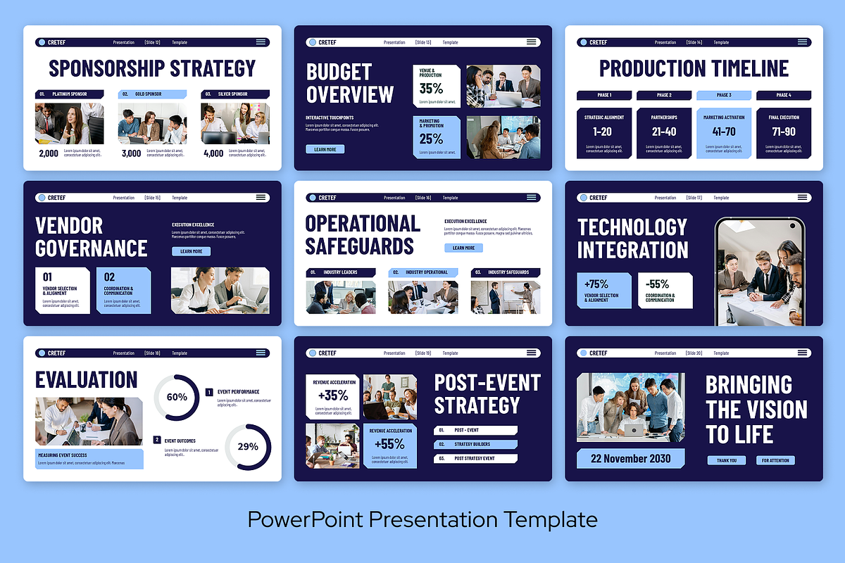 Event Concept & Planning Powerpoint, a Presentation Template by Sixtemp (Photo 3 of 3)