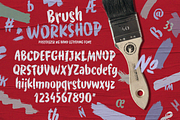 WORKSHOP Brush, a Font by Posterizer KG (Thumbnail 3 of 5)