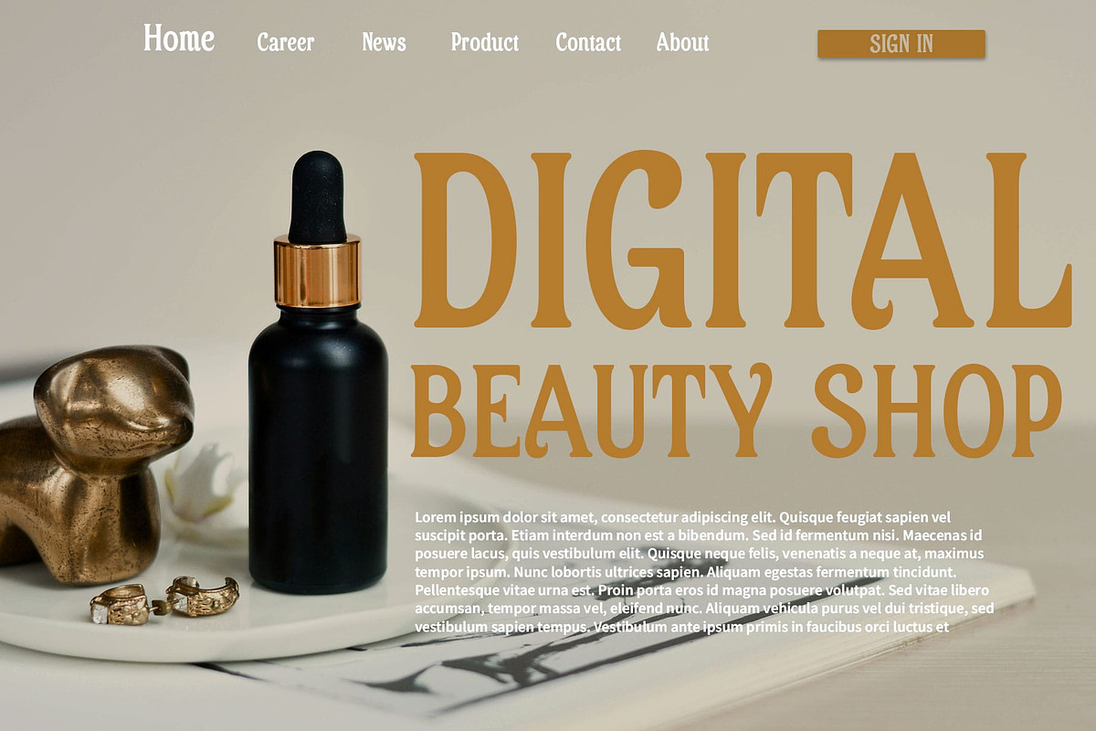 Asvoria – Stylish Serif, a Serif Font by Craft Supply Co. (Photo 2 of 8)