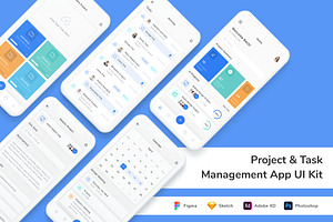 Project & Task Management App UI Kit