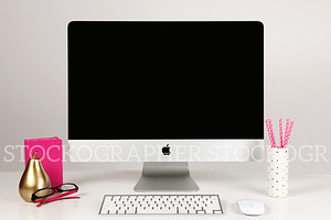 Styled Stock Imac Mockup