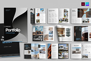 Architecture Portfolio Template, a Brochure Template by BrandPacks (Thumbnail 1 of 6)
