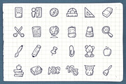 School - Hand Drawn Icons, an Icon by Good Stuff No Nonsense (Thumbnail 3 of 6)