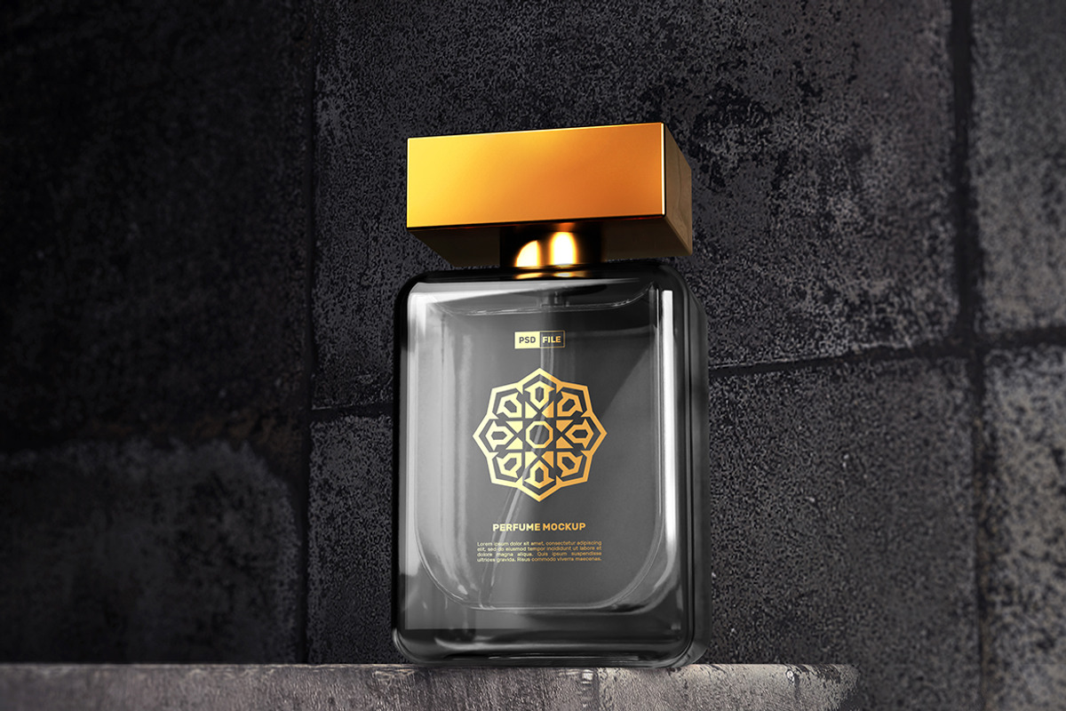 Luxury Perfume Mockup, a Packaging Mockup by Artlogs x Modaldesain (Photo 3 of 3)