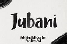 Jubani – Bold Handlettered Font