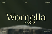Wornella – Luxury Modern Serif, a Serif Font by Casloop Studio (Thumbnail 1 of 10)