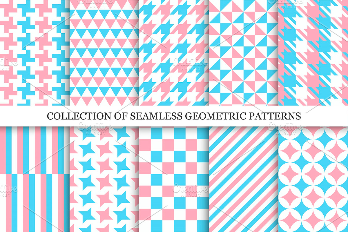 Color geometric fabric patterns, a Pattern Graphic by ExpressShop (Photo 1 of 6)