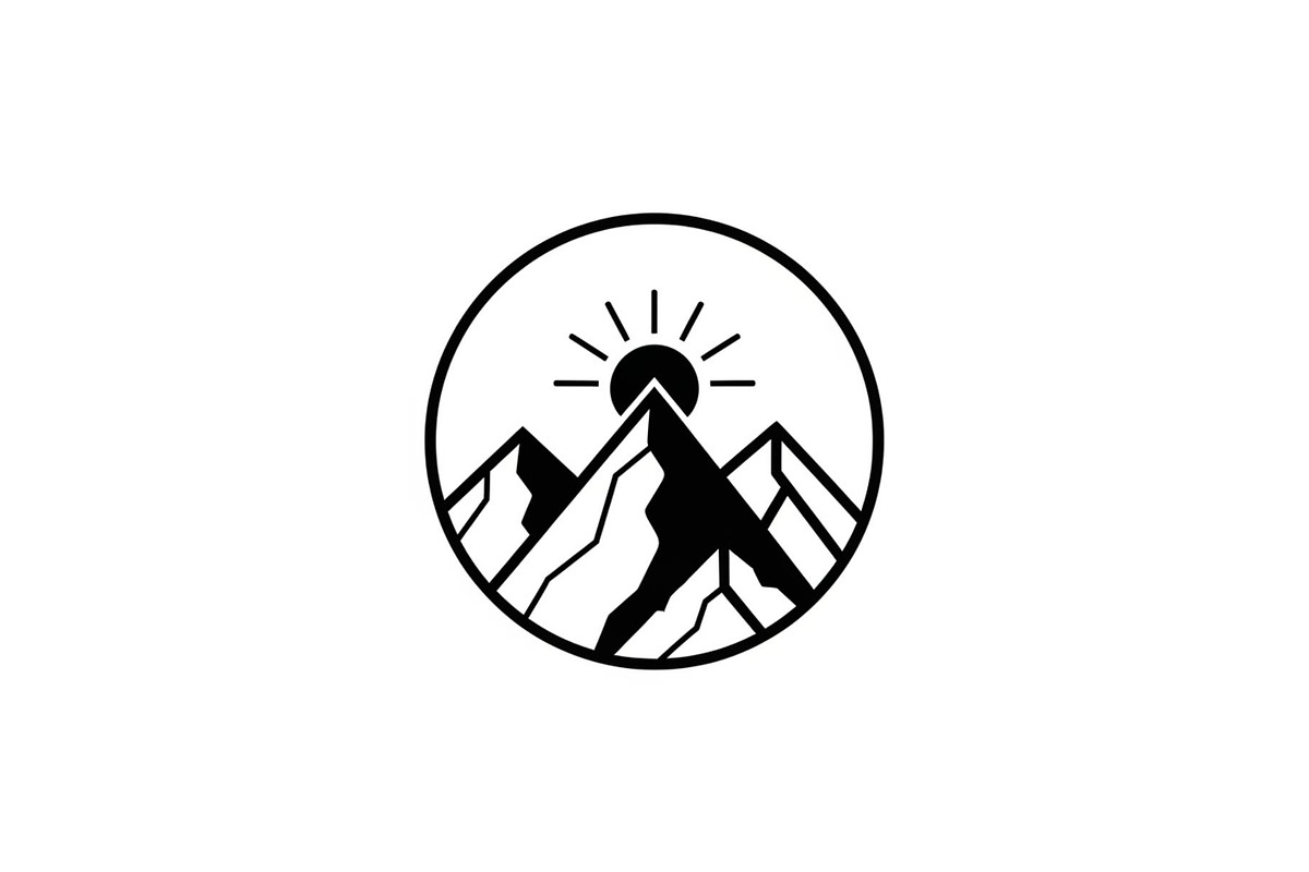 Mountain Sunrise Circle Bundle, an Illustration by Designs_River (Photo 14 of 31)