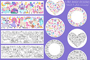 Unicorn fantasy clipart and designs, an Animal Illustration by Lexi Claus (Thumbnail 6 of 9)