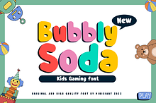 Bubbly Soda – Kids Font
