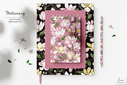 Sweet Magnolia Patterns & Motifs, a Pattern Graphic by Zeesi Design Garden (Thumbnail 3 of 13)