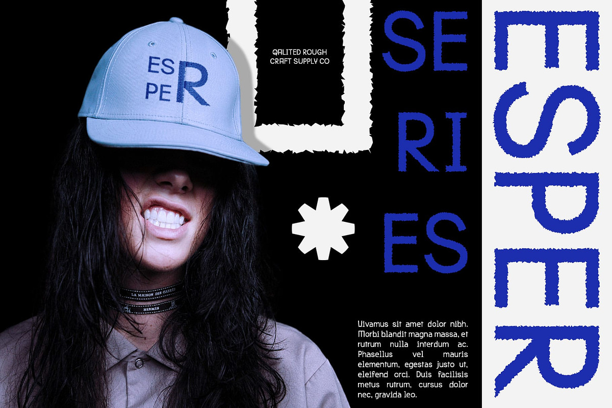 Qalited Rough, a Sans Serif Font by Craft Supply Co. (Photo 4 of 8)