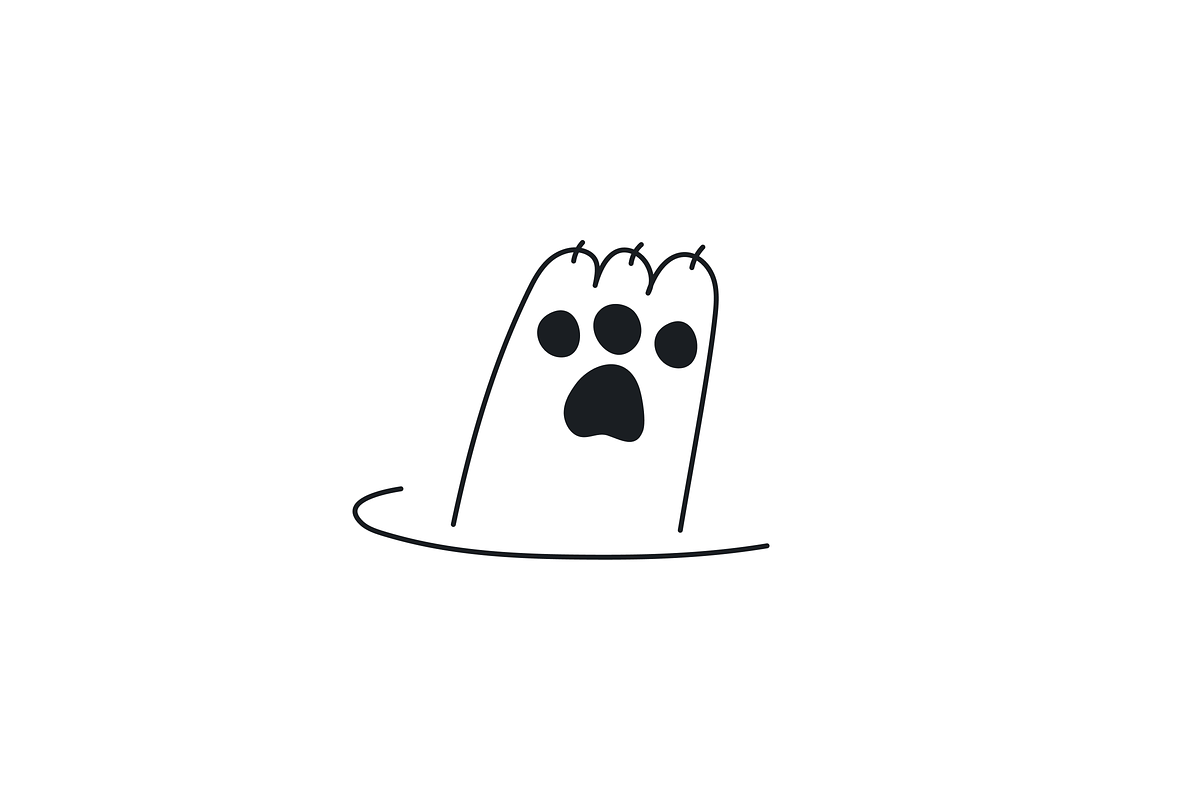 24 Cute 404 Illustrations. Chaos Cat, an Empty State Illustration by BadBrother (Photo 14 of 14)
