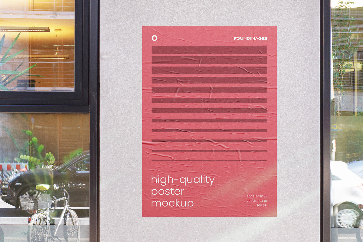 Urban Poster Mockup Template Bundle, an Advertising Mockup by FoundImages (Photo 26 of 52)