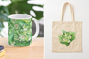 Watercolor hazelnuts and milk, a Food Illustration by Ekaterina Glazkova (Thumbnail 10 of 10)