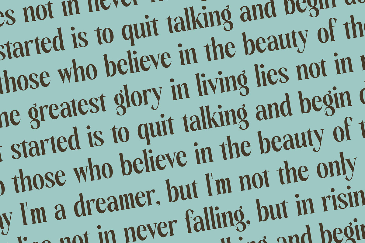 Rachon Bold Tall Display Serif, a Serif Font by timelesstype.co (Photo 17 of 20)