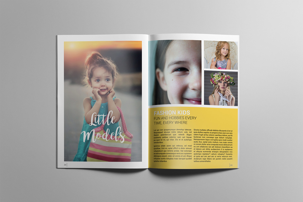 Indesign Magazine Template, a Magazine Template by BoriesBechker (Photo 18 of 19)