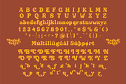 Magical Touch - Retro Serif Font, a Serif Font by Keithzo (Thumbnail 8 of 8)