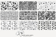 80 abstract b/w seamless pattern, a Pattern Graphic by Poppy Lane Studio (Thumbnail 10 of 11)
