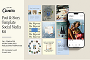 Blue Skies | Social Media Kit, a Social Media Template by Brand & Bloom (Thumbnail 1 of 16)