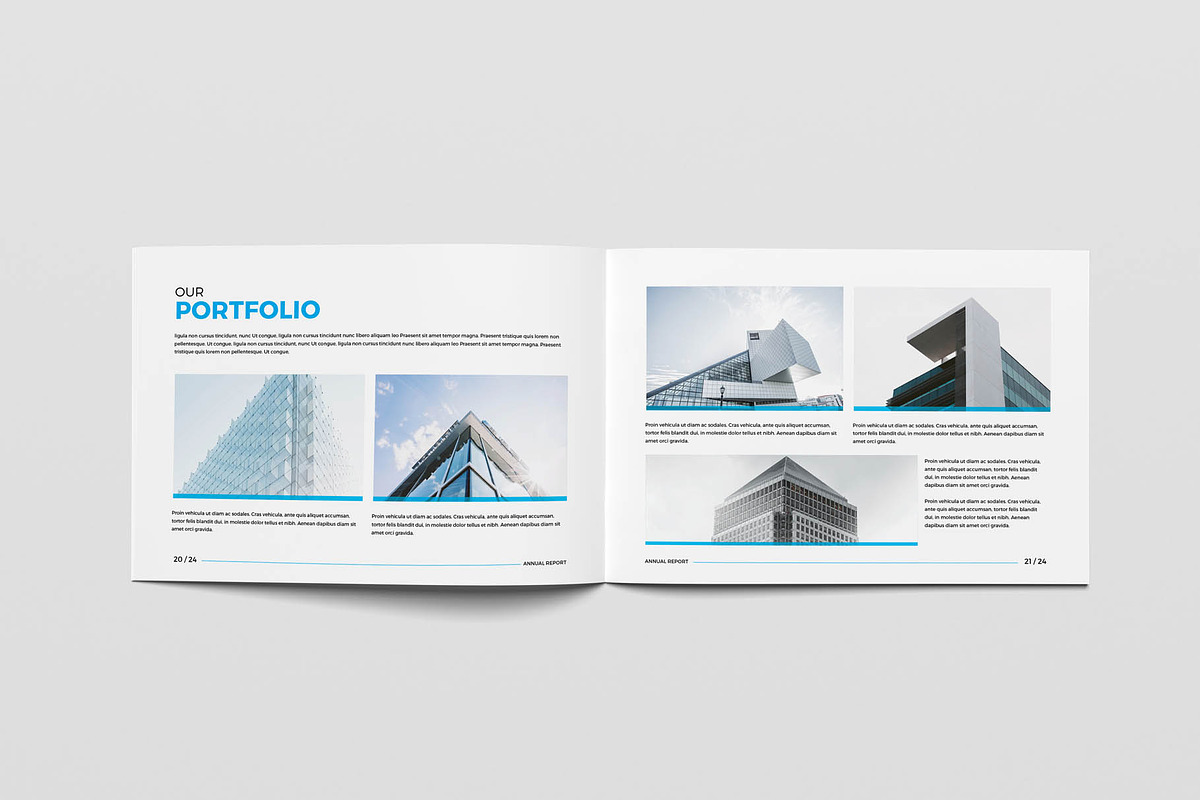 A5 Annual Report Brochure, a Brochure Template by New Lines (Photo 8 of 13)