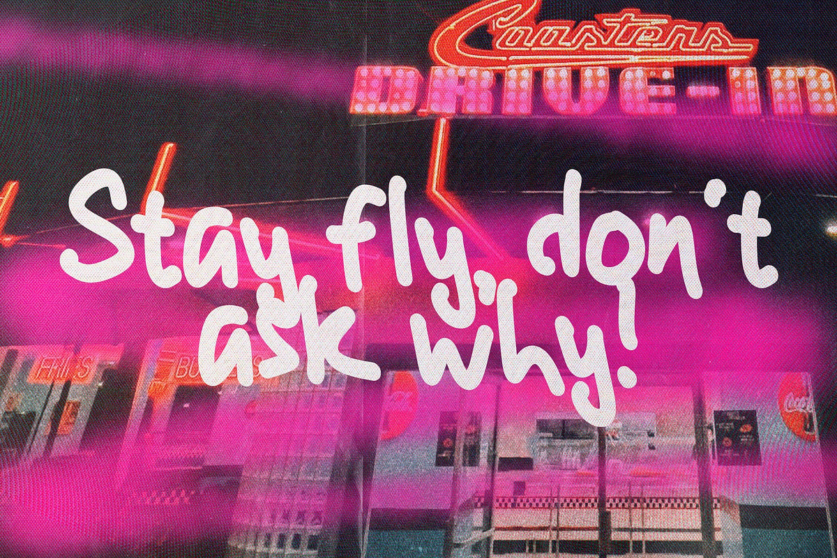 Brooshes Retro Handwritten Font, a Handwritten Font by Artcoast Std. (Photo 5 of 8)