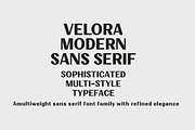 Velora, a Sans Serif Font by Typehill (Thumbnail 6 of 12)