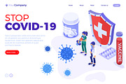 Covid-19 Coronavirus Stop 2019-nCoV, a Healthcare Illustration by TAlex (Thumbnail 4 of 6)