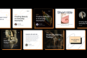 Jewelry Figma Social Media Templates, a Social Media Template by EGO Creative Innovations (Thumbnail 5 of 5)